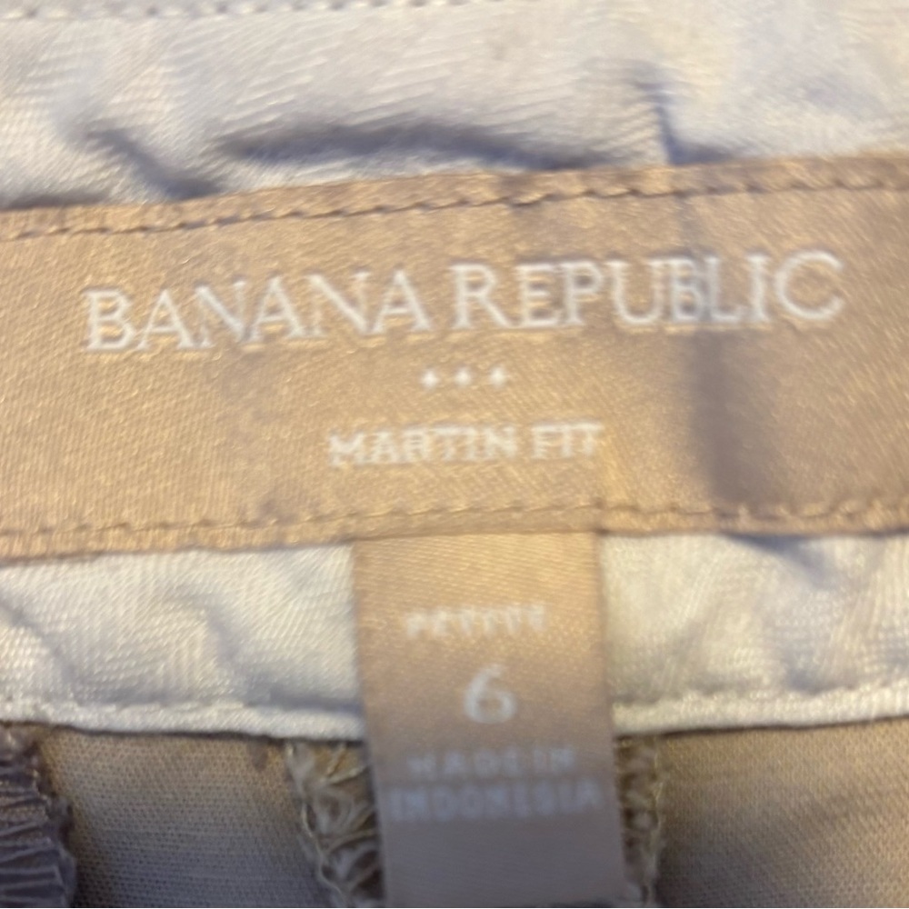 Banana Republic Martin Fit Pants